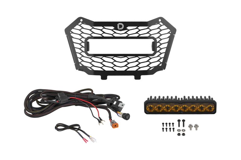 Honda Talon LED Light Bar - Grille - Diode Dynamics - SS10 - Yellow - `22-`25 Honda Talon LED Light Bar - Grille - Diode Dynamics - SS10 - Yellow - `22-`25
